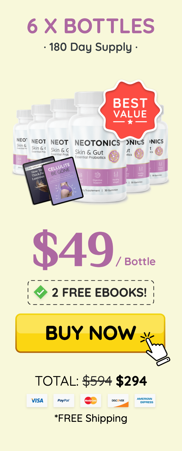 Neotonics Buy 6 Bottles